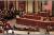 1998년 6월 10일 미국 상·하원 의원들이 모인 워싱턴DC 하원 본회의장에서 연설하고 있다. [중앙포토, 사진 연세대 김대중도서관]