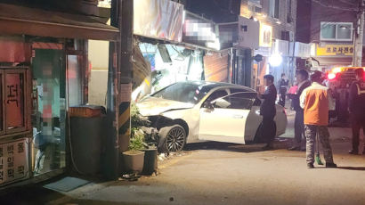 한남동 식당 들이받은 벤츠 운전자…알고보니 설운도 아내