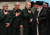 에스마일 카니 장군(왼쪽 끝)이 이란 최고 지도자(오른쪽)를 만나는 모습. AFP=연합뉴스