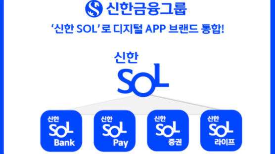 [Biz & Now] 신한금융그룹, 모바일 앱 브랜드 ‘신한 SOL’로 통합