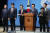박완수 경남지사가 1일 국회 소통관에서 기자회견을 열고 우주항공청 특별법 조기 통과를 촉구하고 있다. 연합뉴스