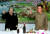 미국 현직 장관으로 사상 처음 방북한 매들린 올브라이트 국무부 장관(왼쪽)이 2000년 10월 23일 평양 백화원 초대소에서 북한 김정일과 건배를 하고 있다. [중앙포토]