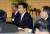 2003년 11월 6일 서울 중앙청사별관에서 열린 신행정수도건설 국정과제회의에서 노무현 대통령이 인사말을 하고 있다. 중앙포토