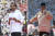 조코위 대통령(왼쪽)과 수비안토 국방장관이 지난 2019년 4월 대선 당시 유세를 벌이고 있다. AP=연합뉴스