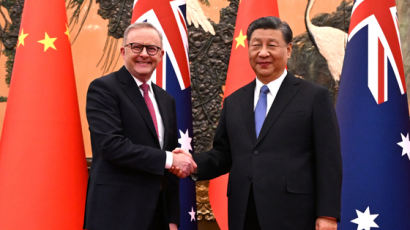 시진핑 만난 앨버니지 호주 총리, 중·호 관계 개선 신호탄