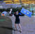 '서튜버'(서울 홍보 유튜버) 정규현 주무관이 지난달 4일 결선 경연에서 대상을 수상한 뒤 서울시청 앞에서 포즈를 취하고 있다. [사진 정규현 주무관]