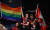 4일 홍콩에서 열린 '게이 게임' 개막식. AFP=연합뉴스