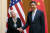 미국 재무부 재닛 옐런 장관(왼쪽)이 지난 7월 8일 중국 베이징을 방문, 허리펑 국무부 장관을 만나 악수하고 있다. AP=연합뉴스