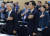 지난 9월 19일 서울 영등포구 하이서울유스호스텔에서 열린 '새로운선택' 창당 발기인대회에서 금태섭 전 의원(오른쪽)과 김종인 국민의힘 전 비상대책위원장이 국민의례를 하고 있다. 연합뉴스 