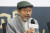 배우 신구가 9일 오전 서울 종로구 예술가의집에서 열린 연극 '고도를 기다리며'기자간담회에서 인사말을 하고 있다. 연합뉴스