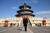 앨버니지 호주 총리가 중국 베이징의 천단 공원을 방문한 사진. EPA=연합뉴스