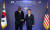 신원식 국방부장관과 로이드 오스틴 미국 국방장관이 13일 서울 국방부 청사에서 제55차 한미안보협의회의(SCM)에 앞서 기념촬영을 하고 있다. 뉴스1