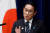 기시다 후미오 일본 총리가 지난 2일 도쿄 총리관저에서 기자회견을 하고 있다. 로이터=연합뉴스