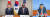 12일 신원식 국방장관, 로이드 오스틴 미국 국방장관, 기하라 미노루 일본 방위상(왼쪽부터)이 3국 회의를 하고 있다. [사진 국방부]