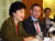 2012년 11월 8일 오전 서울 중구 프레스센터에서 외신기자클럽 기자회견에서 당시 박근혜 새누리당 대선후보가 기조연설을 하는 모습. 중앙포토