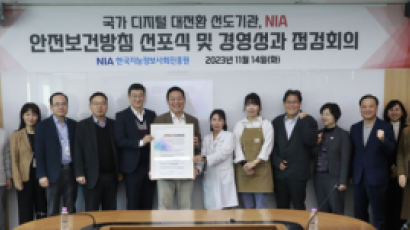 NIA, 안전보건경영방침 선포식 개최