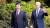  조 바이든(오른쪽) 미국 대통령과 시진핑 중국 국가주석이 15일(현지시간) 미국 캘리포니아주 우드사이드의 파이롤리 에스테이트에서 미ㆍ중 정상회의를 한 뒤 회담장 주변을 함께 산책하고 있다. 로이터=연합뉴스