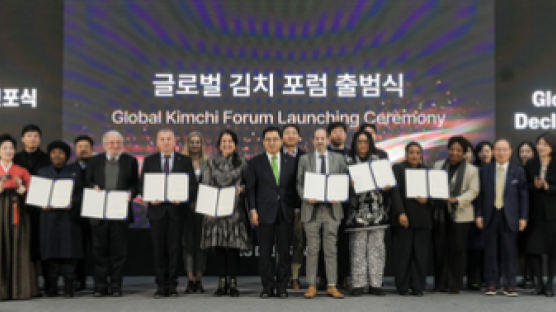 농수산식품유통공사, 주한 대사들과 ‘글로벌 김치의 날’ 선포
