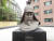  김세중미술관 야외조각장에 놓은 김세중의 이순신 장군 두상 조각. [사진 김인혜] 