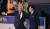 윤석열 대통령이 17일(현지시간) 미국 샌프란시스코 모스코니센터에서 열린 아시아태평양경제협력체 (APEC) 정상회의 제2세션에 참석하고 있다. 김현동 기자