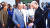  1994년 6월 전격 방북한 지미 카터(앞줄 오른쪽) 전 대통령이 김일성(왼쪽) 주석과 담소하고 있다. 카터 전 대통령 바로 왼쪽에 보이는 여성(흰색 블라우스)이 부인 로잘린 여사다. [사진 출처 및 저작권 카터 센터]