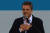 아르헨티나 집권 여당의 대선 후보로 나섰던 세르히오 마사 경제부 장관이 19일(현지시간) 패배를 인정하고 있다. AFP=연합뉴스