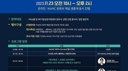 정보통신산업진흥원, KoVAC META Connect ‘24년 XR 실감기술 및 트렌드’ 세미나 개최