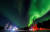15일 노르웨이에서 관측된 오로라의 모습. 로이터=연합뉴스