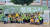 물푸레나무 청소년공동체가 청소년 상담 및 체험 활동 지원 프로그램 진행 후 기념 사진을 촬영하고 있다(앞줄 왼쪽에서 여섯번째가 이정아 대표). 사진 아산사회복지재단