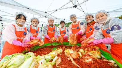 소외계층 겨울나기 돕는다…농심·KT&G “김장김치 나눠요”