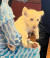 아기 백사자 자코.. 발 크기가 보통 고양이보다 5배 크다. 김현예 특파원