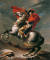 자크-루이 다비드가 그린 ‘알프스를 넘는 나폴레옹’. [사진 위키피디아]