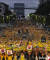 2019년 10월 5일 서울 서초구 대검찰청 앞에서 열린 '제8차 사법적폐 청산을 위한 검찰개혁 촛불문화제'에서 참가자들이 '조국 수호·검찰개혁' 구호를 외치며 촛불을 밝히고 있다. 뉴스1