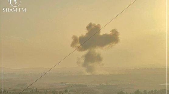 "이스라엘, 시리아 수도 공습했다…다마스쿠스 공항서 폭발음"