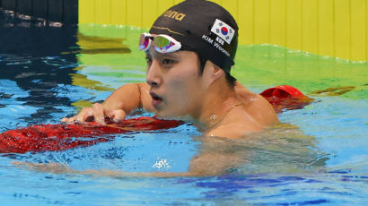 항저우 3관왕 김우민, 파리선 400·800m에 힘 쏟는다