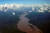 남미 가이아나를 가로질러 흐르는 에세퀴보 강의 모습. 베네수엘라는 이 강 서쪽 지역이 자신들의 영토라고 주장하고 있다. AFP=연합뉴스