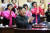 김정은 북한 국무위원장이 지난 3일 평양에서 열린 ‘제5차 전국어머니대회’에 참석해 저출산 문제 극복을 당부하며 어머니들의 역할 강화를 주문했다고 노동신문이 4일 보도했다. [노동신문=뉴스1]