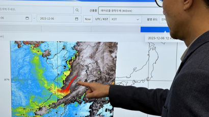 환경위성이 포착한 미세먼지 유입…NASA와 연합해 아시아 대기질 조사