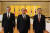 한미일 안보실장 회의가 8~9일 한국에서 열린다. 사진은 6월 일본 도쿄에서 열린 3국 안보실장회의에 참석한 조태용 국가안보실장(오른쪽)과 제이크 설리번 미국 국가안보보좌관(왼쪽), 아키바 다케오 일본 국가안전보장국장. 사진 대통령실