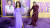 오프라 윈프리(왼쪽)가 6일(현지시간) 미국 로스앤젤레스 아카데미 영화 박물관에서 자신이 제작한 영화 ‘컬러 퍼플’ 시사회에 참석한 모습. AP=연합뉴스