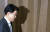 장제원 국민의힘 의원이 12일 오전 국회 소통관에서 22대 총선 불출마 기자회견을 하기 위해 입장하고 있다. 김성룡 기자