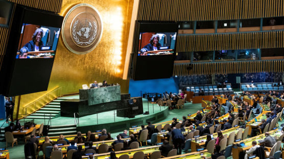 하마스 책임은 묻지 않았다…유엔 총회, 휴전 촉구 결의안 채택