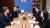 14일 오전 서울 대한의사협회 회관에서 만난 의협 관계자(왼쪽)들과 약사회 관계자들. 사진 의협 