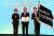 포스코와이드가 ‘2023 친환경 소비촉진 및 기술진흥 유공포상’에서 대통령 표창을 수상했다 (왼쪽부터 한화진 환경부 장관, 포스코와이드 김정수 대표)
