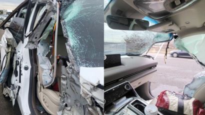 "타이거우즈 살린 차, 나도 살렸다" 정태우 교통사고 충격 사진