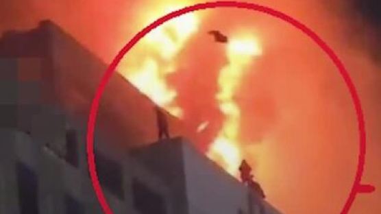 "옆 건물 옥상으로 뛰어내려"…인천 호텔 불길 속 필사의 탈출