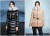  프리미엄 롱다운 ‘마라나 다운 코트’를 착용한 노스페이스 홍보대사 손나은. 오른쪽 사진은 ‘마라나 다운 파카’를 입은 모습. [사진 노스페이스]