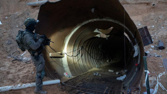 [사진] 초대형 하마스 지하터널