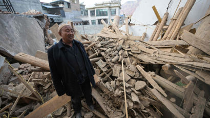 中 강진 발생 지역서 또 규모 4.1 지진…사망 135명으로 늘어