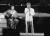 조지 마이클(오른쪽)과 앤드루 리즐리(왼쪽)의 밴드 왬!이 1985년 공연하는 모습. AP=연합뉴스